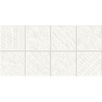 VitrA CraftMix Cream Scored Regular Decor Patchwork Glossy 30x60