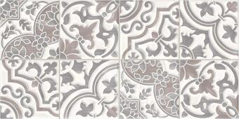 VitrA CraftMix Dark Mink Scored Artisan Decor Patchwork Glossy 30x60