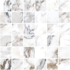 Керамогранит VitrA Marble X Мозаика Бреча Капрайа Белый Лаппато 30x30