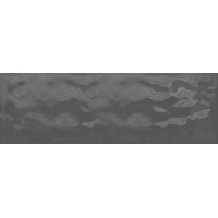 Керамогранит VitrA Miniworx Ral 0005500 Dark Grey Bumpy Glossy 10x30