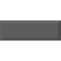 Керамогранит VitrA Miniworx Ral 0005500 Dark Grey Metro Glossy 10x30