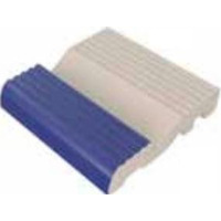 VitrA Pool Ral 5002 Cobalt Blue Half Edge With Finger Grip Matt 12.5x12.5