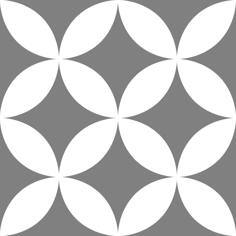 Керамогранит VitrA Retromix Cold Circle Negative Medium Matt 15x15