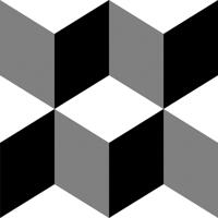 Керамогранит VitrA Retromix Cold Cube Medium Matt 15x15