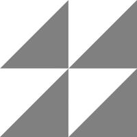 Керамогранит VitrA Retromix Cold Triangle Medium Matt 15x15