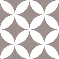 Керамогранит VitrA Retromix Warm Circle Negative Medium Matt 15x15