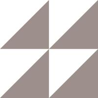 Керамогранит VitrA Retromix Warm Triangle Medium Matt 15x15