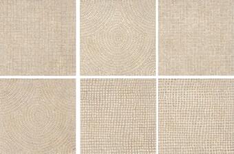 Керамогранит VitrA Stone X Декор Этнический Микс Теплая Гамма 60x60