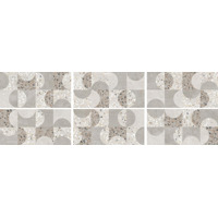 Керамогранит VitrA Terrazzo X Декор Геометрический Лаппато 30x60