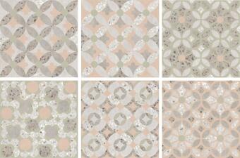 Керамогранит VitrA Terrazzo X Декор Пэчворк Лаппато 60x60