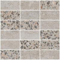 Керамогранит VitrA Terrazzo X Мозаичный Микс Тёмный Лаппато 30x30