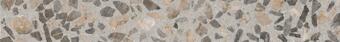 Керамогранит VitrA Terrazzo X Плинтус Тёмный Лаппато 7.5x60