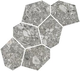 Керамогранит Vives Ceppo Di Gre Mosaico Aymaras Cemento 24.2x39.5