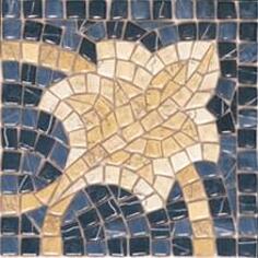 Керамогранит Vives Iliada Cantonera Afrodita Azul 21.7x21.7
