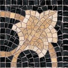 Керамогранит Vives Iliada Cantonera Afrodita Negro 21.7x21.7