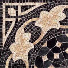 Керамогранит Vives Iliada Cantonera Laertes Negro 43.5x43.5