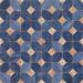 Керамогранит Vives Iliada PR Azul 43.5x43.5