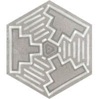Керамогранит Vives Rift Hexagono Igneus Cemento 23x26.6