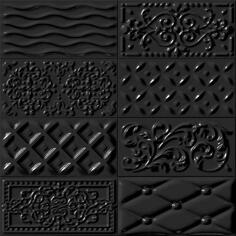 Керамика Vives Rivoli Raspail Negro 10x20