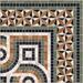 Керамогранит Vives Via Appia Cantonera Paxos Multicolor 43.5x43.5