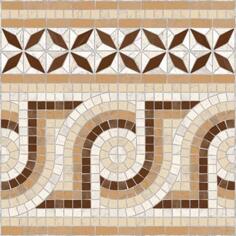 Керамогранит Vives Via Appia Cenefa Nola Marron 43.5x43.5