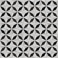 Керамогранит Vives Via Appia Medix PR Negro 43.5x43.5