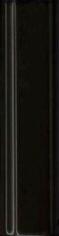 Керамика Vives Zola Remate Quarter Negro Mate 5x20
