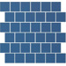 Керамогранит Winckelmans Mosaic C C2 Blue Moon Ben 31.8x31.8