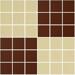 Керамогранит Winckelmans Mosaic Decors Big Checker 003 31.8x31.8
