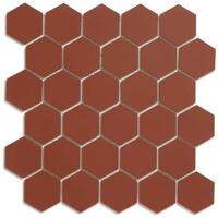 Керамогранит Winckelmans Mosaic F F1 Red Rou 28.1x29.5