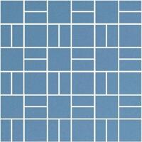 Керамогранит Winckelmans Mosaic H H1 Blue Beu 31.8x31.8
