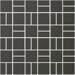 Керамогранит Winckelmans Mosaic H H1 Charcoal Ant 31.8x31.8