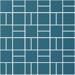 Керамогранит Winckelmans Mosaic H H1 Dark Blue Bef 31.8x31.8