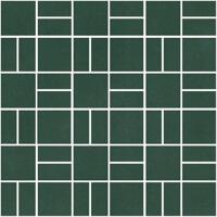 Керамогранит Winckelmans Mosaic H H1 Dark Green Vef 31.8x31.8