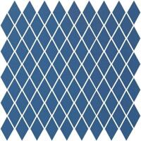 Керамогранит Winckelmans Mosaic Special Shapes Linear Layout Diamonds Blue Moon Ben 27x27.5