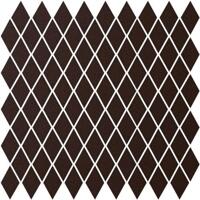 Керамогранит Winckelmans Mosaic Special Shapes Linear Layout Diamonds Brown Bru 27x27.5