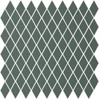 Керамогранит Winckelmans Mosaic Special Shapes Linear Layout Diamonds Green Veu 27x27.5