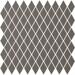 Керамогранит Winckelmans Mosaic Special Shapes Linear Layout Diamonds Gris Gru 27x27.5