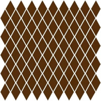 Керамогранит Winckelmans Mosaic Special Shapes Linear Layout Diamonds Havana Hav 27x27.5