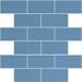 Керамогранит Winckelmans Panel Brick Blue Beu 31.2x31.5