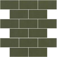 Керамогранит Winckelmans Panel Brick Green Australian Vea 31.2x31.5
