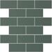 Керамогранит Winckelmans Panel Brick Green Veu 31.2x31.5