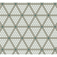Керамогранит Winckelmans Rounds Mosaics Rounds Dessin 1002 27.5x27.5