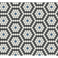 Керамогранит Winckelmans Rounds Mosaics Rounds Dessin 2002 27.5x27.5