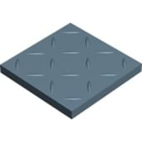 Керамогранит Winckelmans Simple Colors Anitslip Cx.10 Relief R10 Blue Beu 10x10