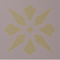 Керамогранит Winckelmans Simple Colors Decors Encaustic Decor Enc 06 Fleur 01 15x15