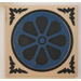 Керамогранит Winckelmans Simple Colors Decors Encaustic Enc 04 White D.Blue-Black 10x10