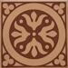 Керамогранит Winckelmans Simple Colors Decors Encaustic Enc 11 Cognac Red 10x10