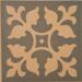 Керамогранит Winckelmans Simple Colors Decors Encaustic Enc 12 Cognac Dark Green 10x10