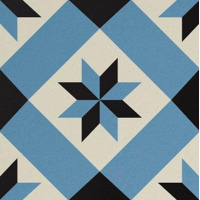 Керамогранит Winckelmans Simple Colors Decors Decor Seville 01 15x15